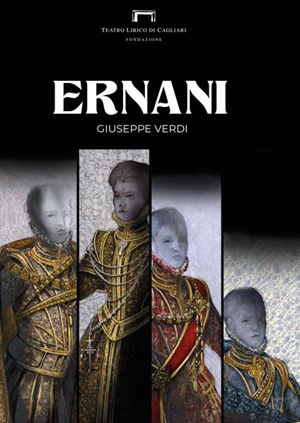 Ernani di Giuseppe Verdi. Programma di sala del Teatro Lirico di Cagliari - copertina