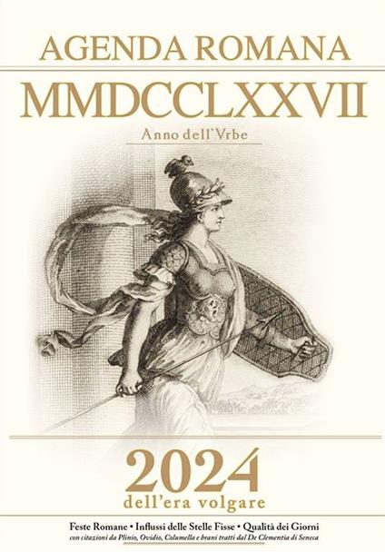 Agenda romana giornaliera MMDCCLXXVII ab Urbe condita. 2024 - copertina