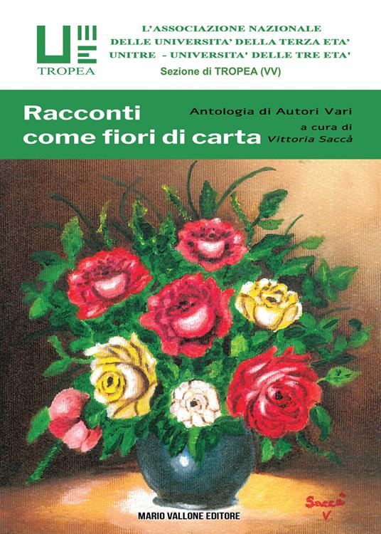 Racconti come fiori di carta - copertina