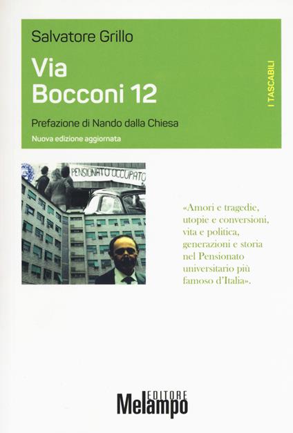 Via Bocconi 12 - Salvatore Grillo - copertina