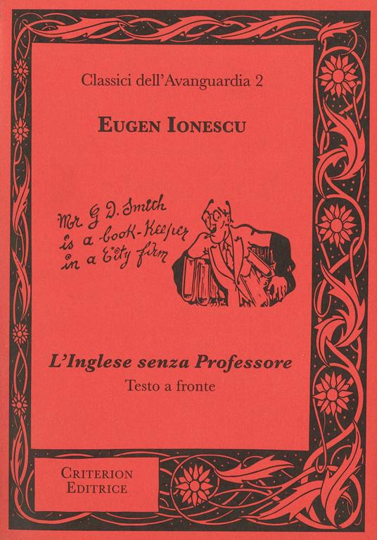 L' inglese senza professore. Testo rumeno a fronte - Eugène Ionesco - copertina