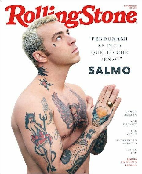 Rivista Rolling Stone. Numero 11, Novembre 2018 - copertina