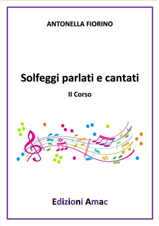 Solfeggi parlati II corso - Antonella Fiorino - copertina