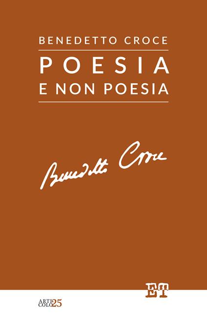 Poesia e non poesia - Benedetto Croce - copertina