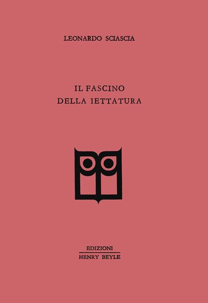 Il fascino della iettatura - Leonardo Sciascia - copertina