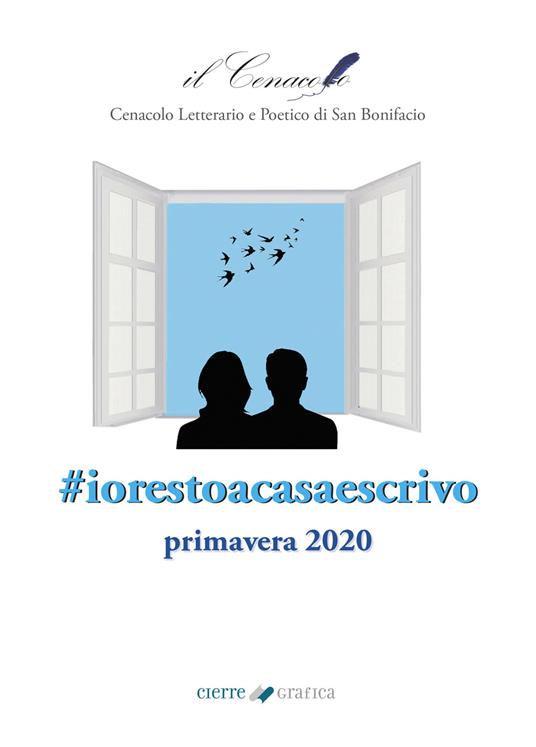 #iorestoacasaescrivo - copertina