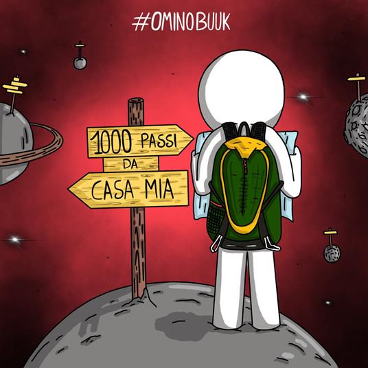 1000 passi da casa mia - OminoBuuk - copertina