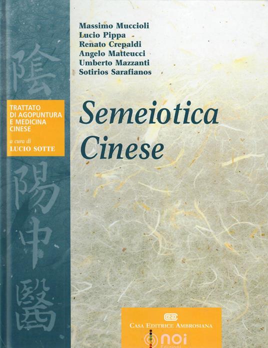 Semeiotica cinese - copertina
