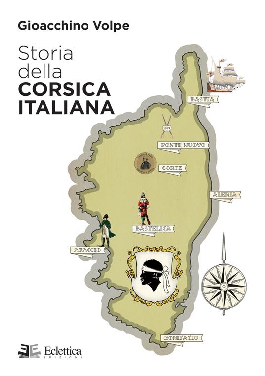 Storia della Corsica italiana - Gioacchino Volpe - copertina