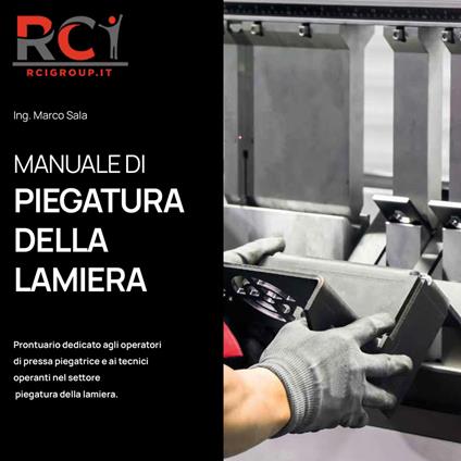 Manuale di piegatura della lamiera - Marco Sala - copertina