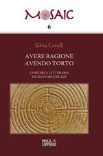 Avere ragione avendo torto. La ricerca letteraria di Giancarlo Buzzi