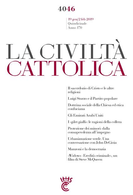 La civiltà cattolica. Quaderni (2019). Vol. 4046 - AA.VV. - ebook