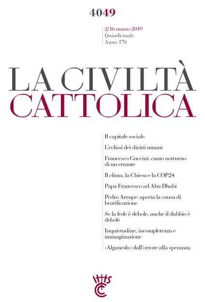 La civiltà cattolica. Quaderni (2019). Vol. 4049 - AA.VV. - ebook