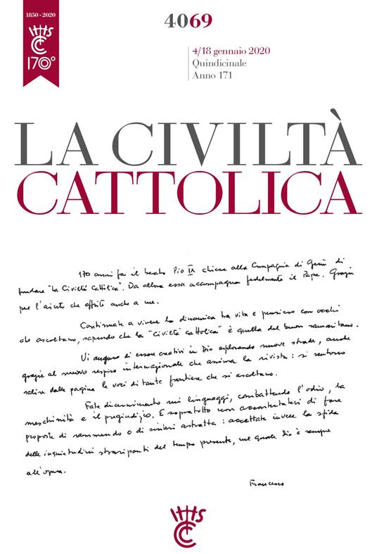 La civiltà cattolica. Quaderni (2019). Vol. 4069 - AA.VV. - ebook