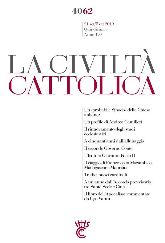 La civiltà cattolica. Quaderni (2019). Vol. 4062 - AA.VV. - ebook