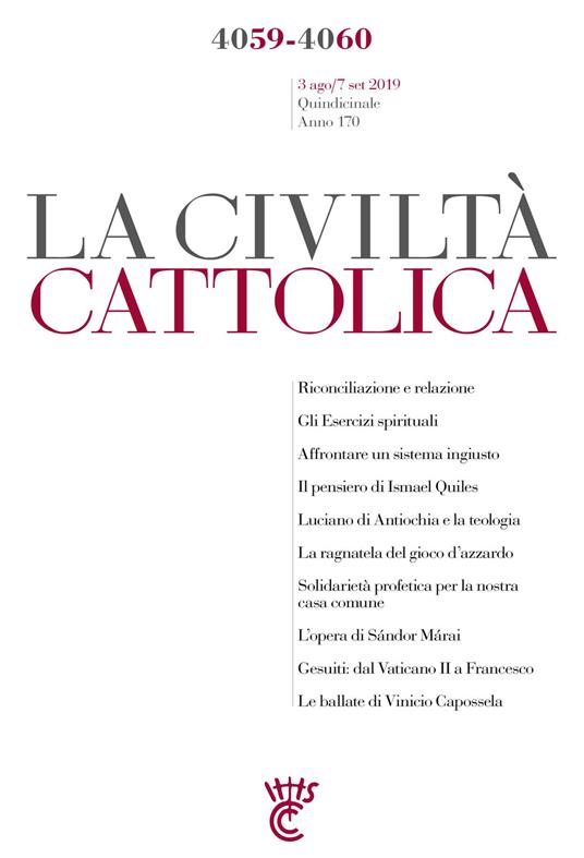 La civiltà cattolica. Quaderni (2019). Vol. 4059-4060 - AA.VV. - ebook