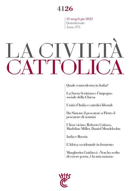 La civiltà cattolica. Quaderni (2021). Vol. 4126 - AA.VV. - ebook