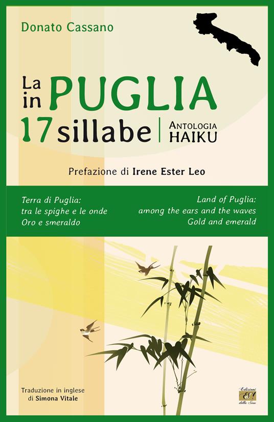 La Puglia in 17 sillabe. Antologia haiku. Ediz. italiana e inglese - Donato Cassano - copertina