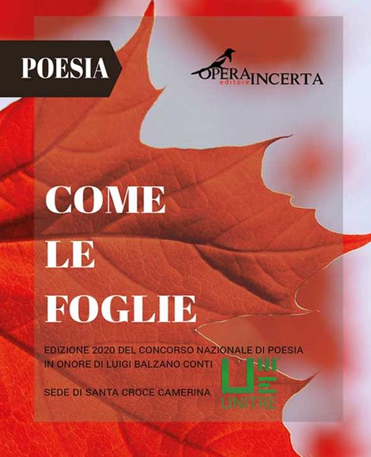 Come le foglie 2020 - copertina