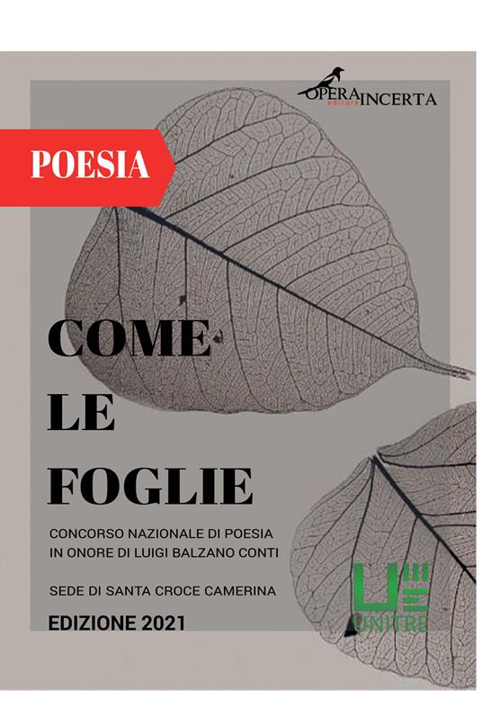 Come le foglie 2021 - copertina