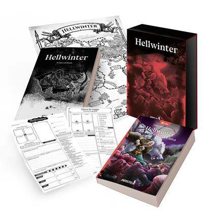 Hellwinter. La Porta della Luna. Con box, mappa e scheda del personaggio - Andrea Tupac Mollica - copertina