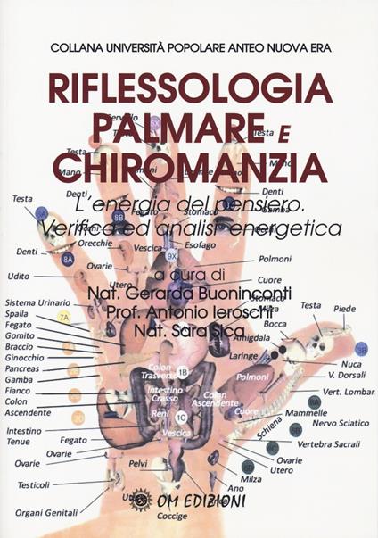 Riflessologia palmare e chiromanzia. L'energia del pensiero. Verifica ed analisi energetica - copertina