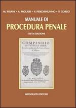 Manuale di procedura penale