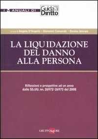 Image of La liquidazione del danno alla persona