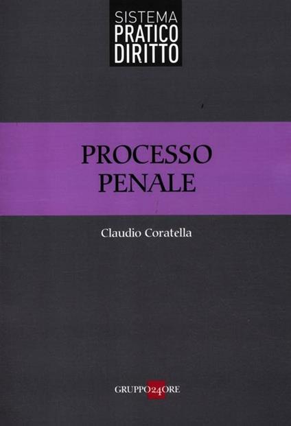  Processo penale -  Claudio Coratella - copertina