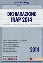 Dichiarazione Irap 2014