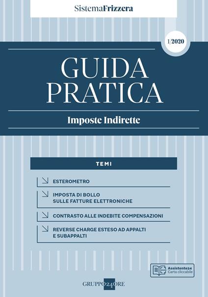 Guida pratica fiscale. Imposte indirette 2020. Vol. 1 - copertina