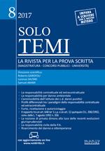 Solo temi. La rivista per la prova scritta (magistratura-concorsi pubblici-università)  (2017). Con aggiornamento online. Vol. 8: Settembre.