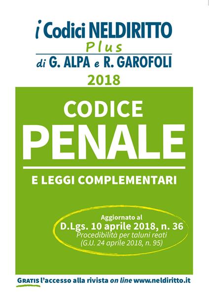 Codice penale e leggi complementari. Con Contenuto digitale per accesso on line - copertina