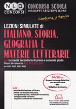 Concorso scuola docenti abilitati 2018. Lezioni simulate di italiano, storia, geografia e materie letterarie per la scuola secondaria di primo e secondo grado. Classi di concorso A22-A12-A11-A13 (ex A043-A050-A051-A052)