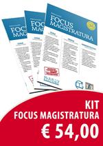 Concorso magistratura 2019. Kit Focus magistratura: Civile, penale, amministrativo (2019). Vol. 1-2-3