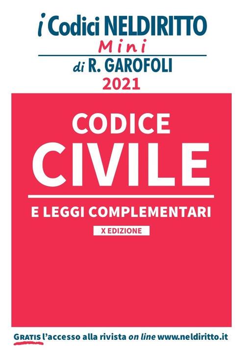 Codice civile e leggi complementari - copertina