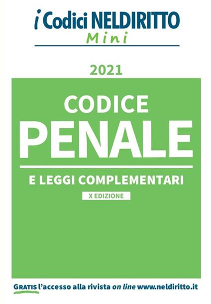 Codice penale e leggi complementari - copertina