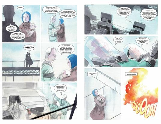 Descender. Vol. 6: La guerra delle macchine - Jeff Lemire,Dustin Nguyen - 4