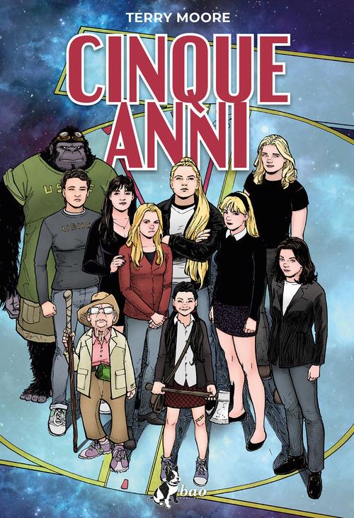 Cinque anni - Terry Moore - copertina