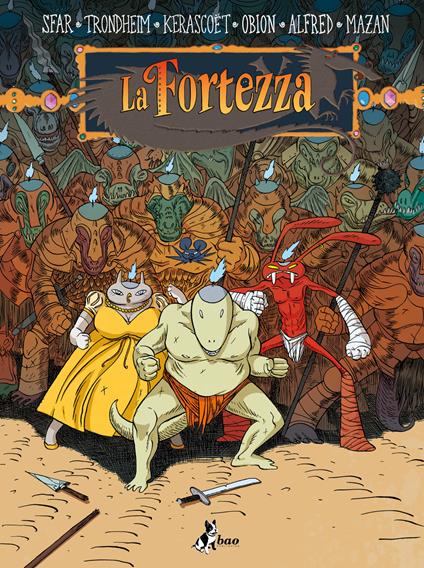 La fortezza. Vol. 5 - Joann Sfar,Lewis Trondheim - copertina