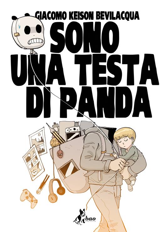 Sono una testa di Panda - Giacomo Keison Bevilacqua - copertina