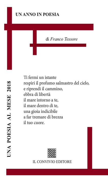 Un anno in poesia - Franco Tessore - copertina