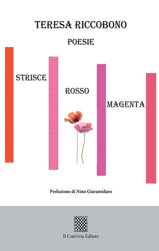 Strisce rosso magenta - Teresa Riccobono - copertina