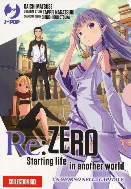 Re: zero. Starting life in another world. Un giorno nella capitale. Vol. 1-2 - Tappei Nagatsuki,Daichi Matsuse,Shinichirou Otsuka - copertina