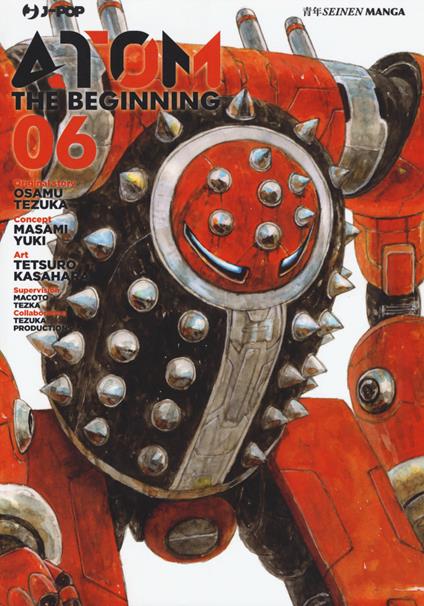 Atom. The beginning. Vol. 6 - Osamu Tezuka,Masami Yuki - copertina