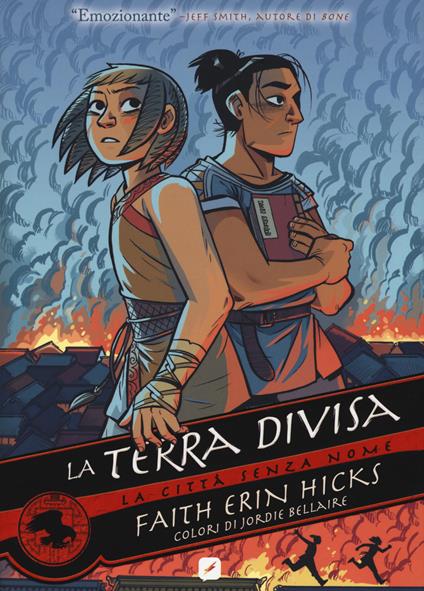 La città senza nome. Vol. 3: La terra divisa - Faith Erin Hicks - copertina