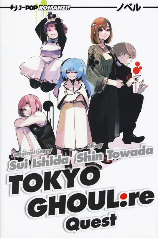 Quest. Tokyo Ghoul. Vol. 4 - Sui Ishida,Shin Towada - copertina