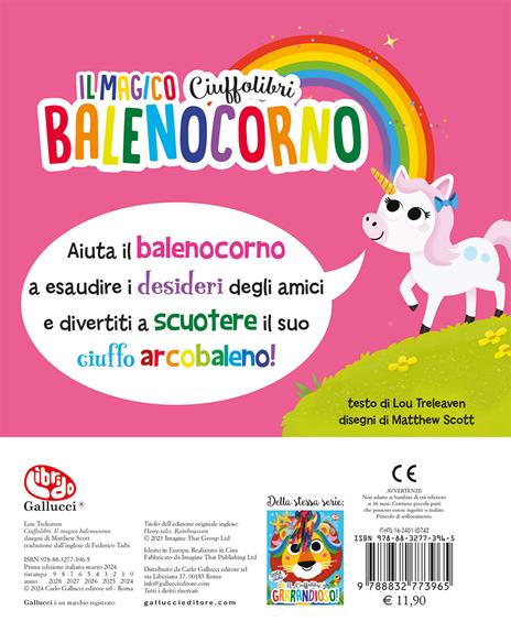 Il magico Balenocorno. Ciuffolibri. Ediz. a colori - Lou Treleaven - 3