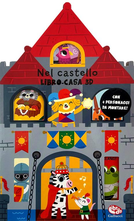 Nel castello. Libro-casa 3D. Ediz. a colori - Lizzy Doyle - copertina