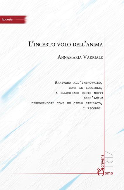 L' incerto volo dell'anima - Annamaria Varriale - copertina